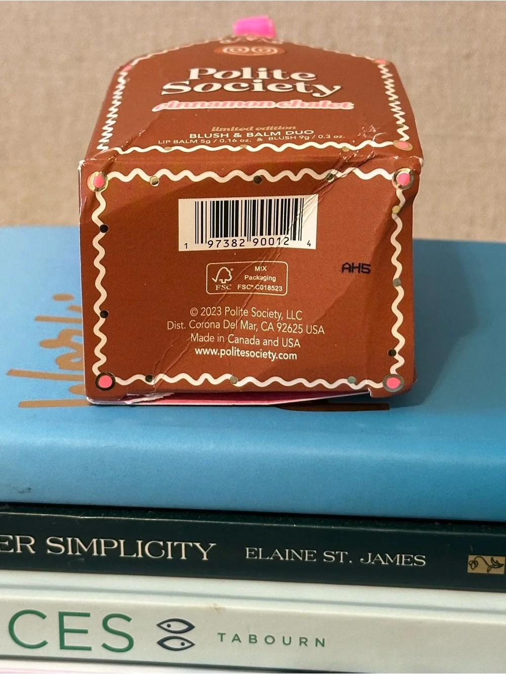 Polite Society Cinnamon Roll Blush Duo -